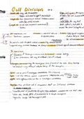 Biology 30 Notes- Cell Division