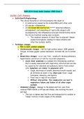 NUR 2214 Study Guide Summer 2020 Exam 3