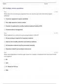 4A1X1 5 LEVEL FINAL EXAM QUESTIONS & ANSWERS VERIFIED 100% CORRECT!!