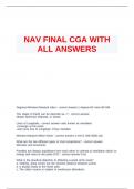 NAV FINAL CGA WITH ALL ANSWERS