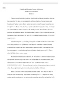 IT332  unit 1 assignment.docx    IT332  Principles of Information Systems Architecture  Purdue University Global IT332-01    There are several methods or technique which can be used to convert numbers from one base to another. The three conversion methods