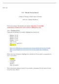 clc  3  paper.docx  CWV-101  CLC - Who Do You Say Jesus Is?  College of Theology: Grand Canyon University  CWV-101: Christian Worldview   Fill in your response. Full sentences are expected. Important: Use the Bible commentaries available in the course con