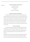 TeachingExperience Quiroz.docx    Community Teaching Plan: Teaching Experience  NRS-427VN                                                                 Garcia College of Nursing,                                                                Grand Canyo