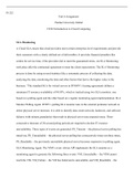 Unit 6 Assignment .docx  IT-222  Unit 6 Assignment  Purdue University Global  IT222 Introduction to Cloud Computing   SLA Monitoring  A Cloud SLA ensure that cloud providers meet certain enterprise-level requirements and provide their customers with a cle