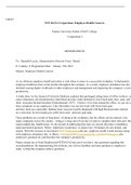 Unit9 Assignment Coakley  1 .docx    CM107  NTT DATA Corporation: Employee Health Concern  Purdue University Global CM107 College Composition I   MEMORANDUM  To:  Hannibal Lecter, Administrative Director From:  Daniel E. Coakley, Jr Programmer Date:   Jan