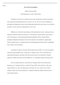 The Needs of the Population  1 .docx  CJ100  The Needs of the Population  Purdue University Global  CJ100 Preparing for a Career in Public Safety  Perception is key and  how we conduct ourselves in the criminal justice system not only affects those around