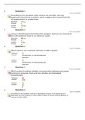 CSIS 330 Final Exam REVIEW (100%)