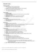 Chamberlain College of Nursing>NR222 EXAM 1 Outline/Study Guide 