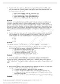 Nur 411: Medical -Surgical Nursing Fall test 1 Answers 