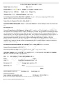 Jennifer Hoffman Client Information Sheet (CIS)