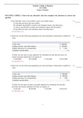 ACC 4356 EXAM 2 PRACTICE 