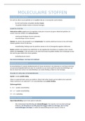 Samenvatting scheikunde Chemie Overal 4VWO H3 + H4