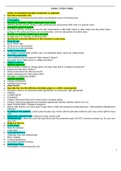 PEDS NR 328 PEDS EXAM 1 STUDY GUIDE- Chamberlain College of Nursing