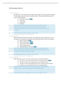 HESI MEDSURGE PRACTICE ( 2020/2021 LATEST UPDATE ) GRADED A+