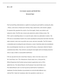 Government_Agencies_and_Health_Policy_Research_Paper.docx    HCA -255  Government Agencies and Health Policy   Research Paper  The Food and Drug Administration is capable for ensuring the open health by ensuring the safety  , efficacy, and security of hum