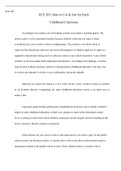 ECE_203_week_4_journal__3_.docx  ECE 203  ECE 203: Intro to Cur & Inst for Early   Childhood Classroom  According to my studies, not all learning systems necessitate a teaching degree. My dream career is to be a preschool teacher because children at this 