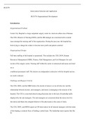 Bus_370_Week_4_Assignment.docx  BUS370  Intervention Selection and Application  BUS370: Organizational Development  Introduction  Organizational Problem:  Center City Hospital is a large outpatient surgery center in a mid-size urban area of Kansas. The CE