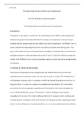 Week5Final.docx  ECO 203  The Relationship Between Inflation and Unemployment  ECO 203 Principles of Macroeconomics  The Relationship between Inflation and Unemployment  Introduction  The purpose of this paper is to determine the relationship between infl