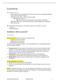 Samenvatting Economie - Docent Dejonckere Philippe