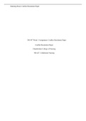 NR 447 Week 3 Assignment: Conflict Resolution Paper Conflict Resolution Paper Chamberlain College of Nursing NR 447: Collaborate Nursing