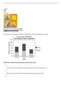 STAT MISC | Sophia Statistics Final Milestone Qestions & A grade Answers *Aready Graded*