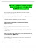 BIO250 - Straighterline microbiology study set Final exam with Questions & 100% Correct Answers