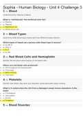 Sophia - Human Biology - Unit 4 Challenge 3