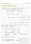 Linear Algebra Maths Notes