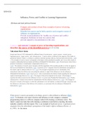 EDD 8320 U5A1.docx  EDD-8320  Influence, Power, and Conflict in Learning Organizations  (Bolman and deal political frame)  ‚·Compare and contrast at least three examples of power in learning organizations.  ‚·Describe how power can be both a positive and 