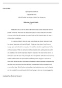 NHS FPX4000 Assessment2 1.docx  NHS-FPX4000  Applying Research Skills Capella University  NHS-FPX4000: Developing a Health Care Perspective  Medication Error in Health Care  Medication error, an all too common preventable issue causes unnecessary harm to 