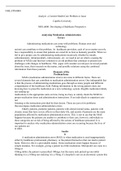 NHS FPX4000   Assessment3 2.docx  NHS_FPX4000  Analyze  a Current Health Care Problem or Issue  Capella University  NHS-4000: Developing a Healthcare Perspective  Analyzing Medication Administration Errors  Administering medications can come with problems