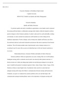 MSN FP6212   Assessment2.docx  MSN_FP6212  Executive Summary on Healthcare Improvement  Capella University  MSN-FP 6212 Health Care Quality and Safety Management  Executive Summary  Quality and Safety Outcomes  To promote quality and safety in healthcare 