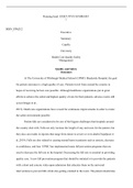 MSN FP6212   Assessment2 1.docx  Running head: EXECUTIVE SUMMARY                                                                                     1  MSN_FP6212  Executive Summary Capella University  Health Care Quality Safety Management  Quality and Sa