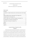 MSN FP6105   Assessment 4 1 Assessment Strategies and a Complete Course Plan .docx    MSN-FP 6105  Assessment Strategies and Complete Course Plan  Capella University  MSN-FP 6105: Teaching and Active Learning Strategies  Table of Contents  Introduction¦¦¦