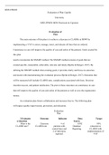 MSN FP6030   Assesment5 1.docx  MSN-FP6030  Evaluation of Plan Capella University  MSN-FP6030 MSN Practicum & Capstone  Evaluation of Plan  The main outcome of this plan is to achieve a decrease in CLABSIs at BSWI by implementing a VAT to assess, manage, 