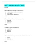 NSG 3029 CH1 (5) QUIZ