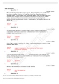 BUSI 520 QUIZ 2 QUESTIONS AND ANSWERS WELL SET ATTEMPT 70% GRADE