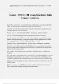 Exam 3 - PSCI 1101 Exam Questions With Correct Answers.