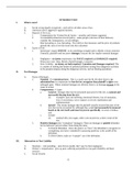 LAW 508 Torts Outline (Pollard)