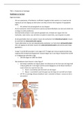 Samenvatting TAB 1.1. Anatomie: het hart