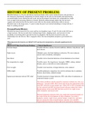 NUR - 04-2020 _Clinical_Paperwork (HISTORY OF PRESENT PROBLEM) Michelle Johnson, 36-years old African American female with no prior medical history who presents to the emergency department complaining of extreme fatigue (Answered)