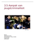 Eindopdracht jeugdcriminaliteit