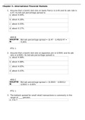 BUS 138 Chapter 03 Test Bank- International Financial Markets