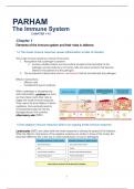 SUMMARY chapter 1-10 The Immune system; Peter Parham (4th edition) 