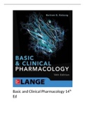 Basic and Clinical Pharmacology 14th Ed