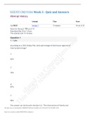 ECE355 CNJ1910A Week 3 ­ Quiz and Answers,100% CORRECT