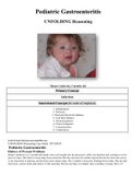   NURS 335- UNFOLDING Reasoning Case Study: Pediatric Gastroenteritis; Harper Anderson is a 5-month-old female.Latest 2021. 100% Correct.