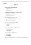 NURS 6551 Week 4 Quiz Latest 2021  Walden University.docx  NURS 6551  Week 4 Quiz  NURS 6551  1.   Which of the following is a chronic lifelong infection?  a.   Herpes simplex virus  b.   Gonorrhea c.   Syphilis  d.   Human papillomavirus  2.   How does v