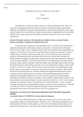 WK7Assgn.SOCW6090.docx  Week 7  Schizophrenia Over Time: Experiences Living with the   Illness  Week 7 Assignment  Schizophrenia is a disorder that affects a person™s everyday functioning with life. There is no exact cause of schizophrenia and it can come