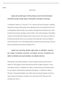 Wk6Assingment.docx  Week-6  SOCW 6051  Explain the potential impact of white privilege on clients from both dominant and minority groups (consider impact of both positive and negative stereotypes).  As indicated by Adams et al., 2018a, pp. 75-76; it expre